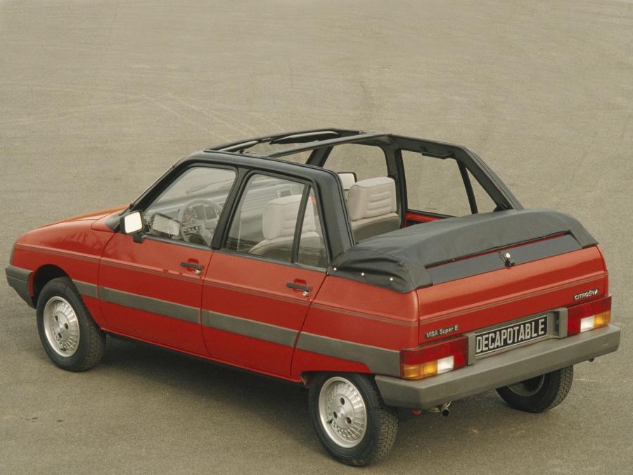  Citroen Visa Super E Decapotable 1983 года  (фото 12 из 12)